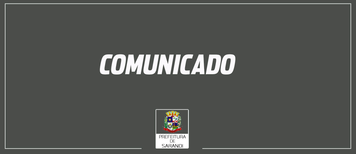COMUNICADO